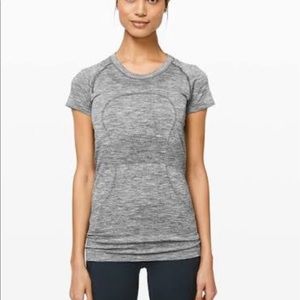 Lululemon Run Swiftly Short Sleeve dark gray 2